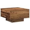 vidaXL Couchtisch Altholz 55 x 55 x 31 cm