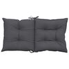 vidaXL Gartenstuhlauflagen f&uuml;r Niedriglehner 4 Stk. 100x50x7 cm Stoff