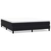 vidaXL Boxspringbett ohne Matratze Schwarz 180x220 cm Samt