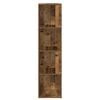 vidaXL Eckregal Altholz-Optik 33x33x132 cm Holzwerkstoff
