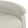 vidaXL Relaxsessel mit Aufstehhilfe Creme Samt