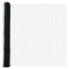 vidaXL Zaunpfosten Gr&uuml;n 100 x 1,6 m (50 mm Maschen) Stahl und PVC
