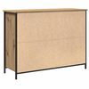 vidaXL Sideboard Artisan-Eiche 100 x 35 x 75 cm