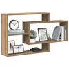 vidaXL Wandregal Artisan-Eiche 104x20x58,5 cm Holzwerkstoff