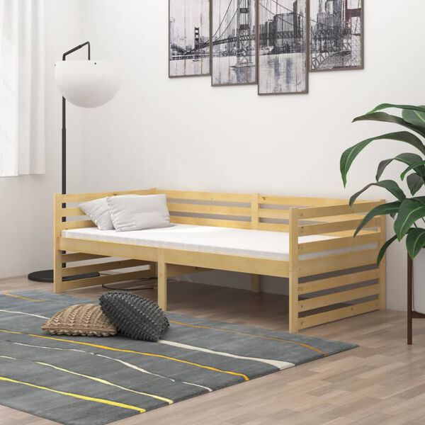 vidaXL Tagesbett Massivholz Kiefer 90x200 cm