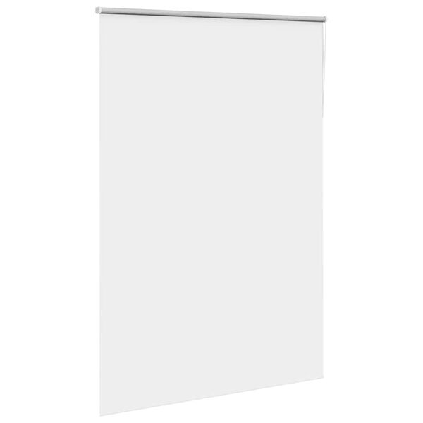 vidaXL Verdunkelungsrollo Wei&szlig; 150x210cm Stoffbreite 146,6cm Polyester