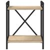 vidaXL B&uuml;cherregal Sonoma-Eiche 40 x 30 x 50 cm Holzwerkstoff