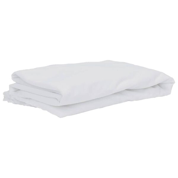 vidaXL Matratzenschoner Wei&szlig; 120x220 cm Wasserdicht