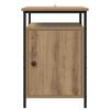 vidaXL Nachttisch Artisan-Eiche 40 x 42 x 60cm Holzwerkstoff