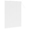 vidaXL Balkenjalousien Wei&szlig; 220 x 155 cm Aluminium