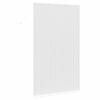 vidaXL Balkenjalousien Wei&szlig; 220 x 135 cm Aluminium