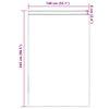 vidaXL Voile Vorh&auml;nge mit Stangentaschen 2 Stk. Rosa