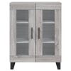vidaXL Sideboard Grau Sonoma 69,5x34x90 cm Holzwerkstoff