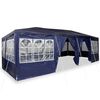 vidaXL Party-Zelt Blau 800 x 400 x 266 cm Polyethylen