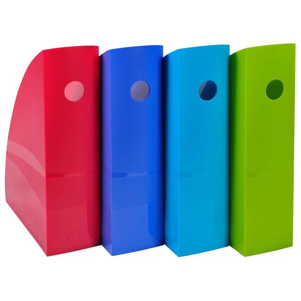 Exacompta Stehsammler 1928 Mag-Cube Climate Neutral 4 Stk. Mehrfarbig