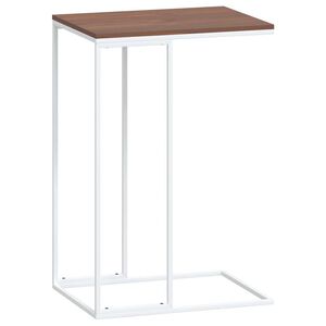 vidaXL Beistelltisch Wei&szlig; 40x30x59 cm Holzwerkstoff