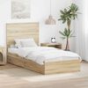vidaXL Aufbewahrungsbett Sonoma-Eiche 90 x 200 cm Holzwerkstoff