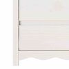 vidaXL Kommode Drammen Wei&szlig; 76,5 x 40 x 91 cm Massivholz Kiefer