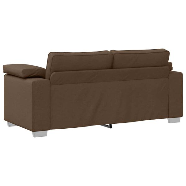 vidaXL Sofa Braun 180 x 77 x 82 cm Stoff