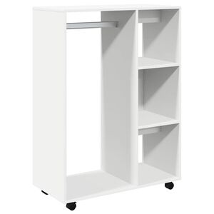 vidaXL Kleiderschrank Wei&szlig; 80x40x110 cm Holzwerkstoff