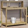 vidaXL Pflanztisch Ablagen 108x50x109,5 cm Impr&auml;gniertes Kiefernholz