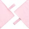 vidaXL Sporthandtuch Set 3 pcs Rosa Polyester und Polyamid