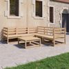 vidaXL 6-tlg. Garten-Lounge-Set Massivholz Kiefer