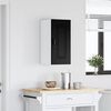 vidaXL K&uuml;chenschrank Kalmar Schwarz Eichen-Optik 30 x 31 x 60 cm