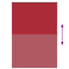 vidaXL Verdunkelungsrollo Rot 105x175cm Stoffbreite 100,7cm Polyester