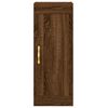 vidaXL Wandschrank Braun Eichen-Optik 34,5x34x90 cm Holzwerkstoff