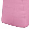 vidaXL R&uuml;cken Kissen Rosa 80 x 24 x 50 cm Stoff