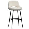 vidaXL Barhocker Creme Samt