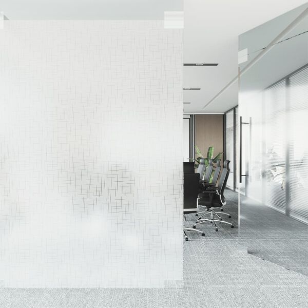 vidaXL Fensterfolie Matt Sternen-Muster 90x500 cm PVC