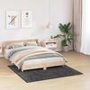 vidaXL Anti-Rutsch Shaggy Teppich Dunkelgrau 160 x 160 cm PP