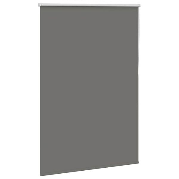 vidaXL Verdunkelungsrollo Grau 100x175cm Stoffbreite 95,7 cm Polyester