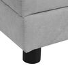 vidaXL Hundesofa mit Kissen Grau 83x44x44 cm Pl&uuml;sch