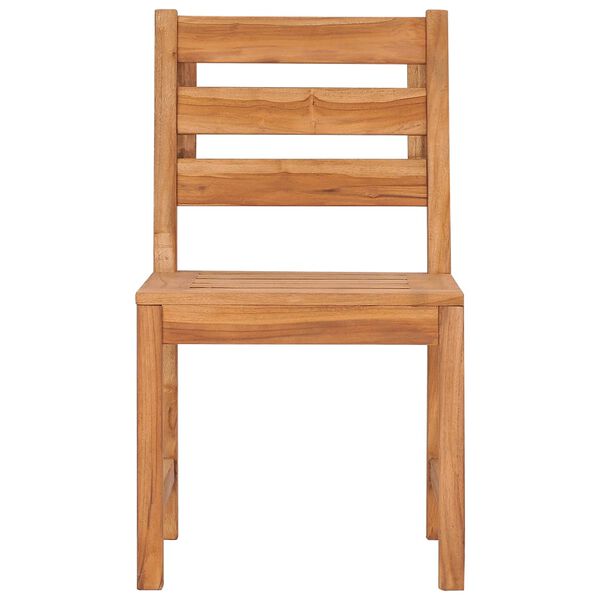 vidaXL Gartenst&uuml;hle 6 Stk. Massivholz Teak