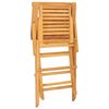 vidaXL Gartenst&uuml;hle 8 Stk. Klappbar 56x63x90 cm Massivholz Teak
