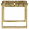 vidaXL Tisch Natur 40 x 40 x 36 cm Impr&auml;gniertes Kiefernholz