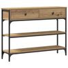 vidaXL Konsolentisch Artisan-Eiche 100 x 25 x 75 cm Holzwerkstoff