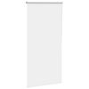 vidaXL Verdunkelungsrollo Wei&szlig; 75x175cm Stoffbreite 70,7 cm Polyester