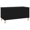 vidaXL Couchtisch Schwarz 90x44,5x45 cm Holzwerkstoff