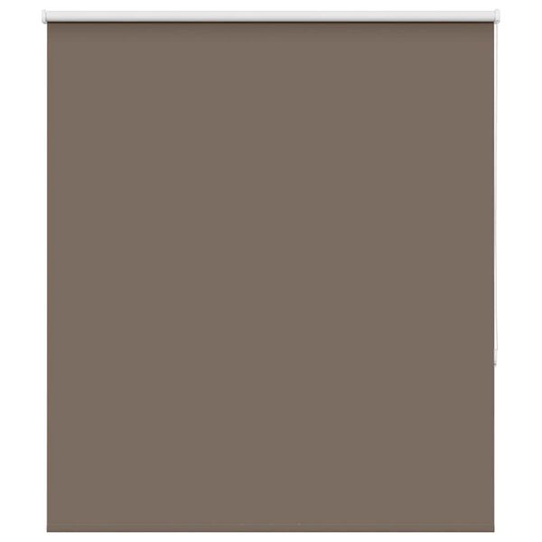 vidaXL Verdunkelungsrollo Kaffeebraun 130x150 cm Stoffbreite 126,6 cm