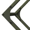 vidaXL Brennholzregal Olivgr&uuml;n 100x25x100 cm Kaltgewalzter Stahl