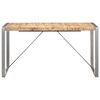 vidaXL Esstisch 140x70x75 cm Raues Mango-Massivholz