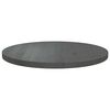 vidaXL Tischplatte Grau &Oslash;60x2,5 cm Massivholz Kiefer