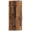 vidaXL Sideboard mit Schubladen Altholz 30 x 42,5 x 93 cm