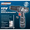 Br&uuml;der Mannesmann Akku-Bohrschrauber 12V 1,3 Ah