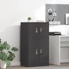 vidaXL Aufbewahrungsschrank Schwarz 60 x 40 x 40 cm Stahl