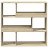 vidaXL Raumteiler Sonoma-Eiche 100x33x94,5 cm Holzwerkstoff